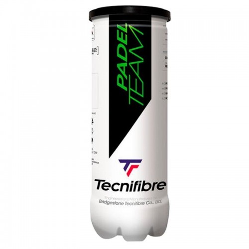 Barco de 3 Pelotas Tecnifibre Padel Team Barco de 3 Pelotas Tecnifibre Padel Team