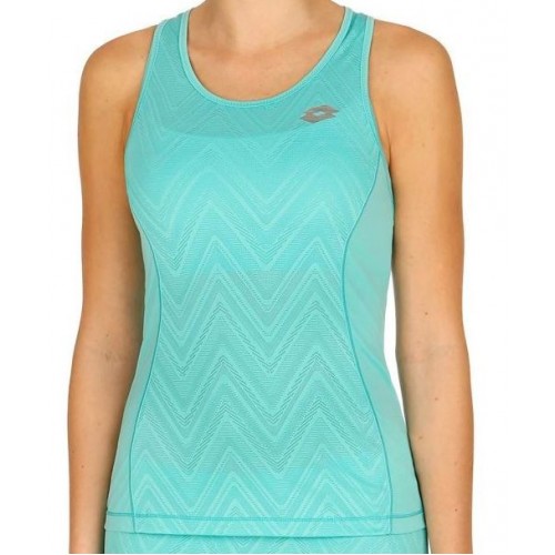 Camiseta Lotto Nixia IV Tank Bra Green Camiseta Lotto Nixia IV Tank Bra Green