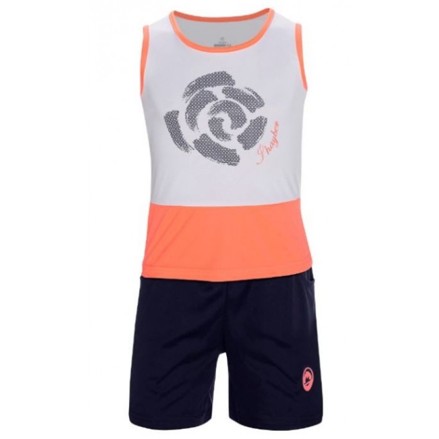 PADDLE mis JHAYBER DN23006 vêtements corail blanc