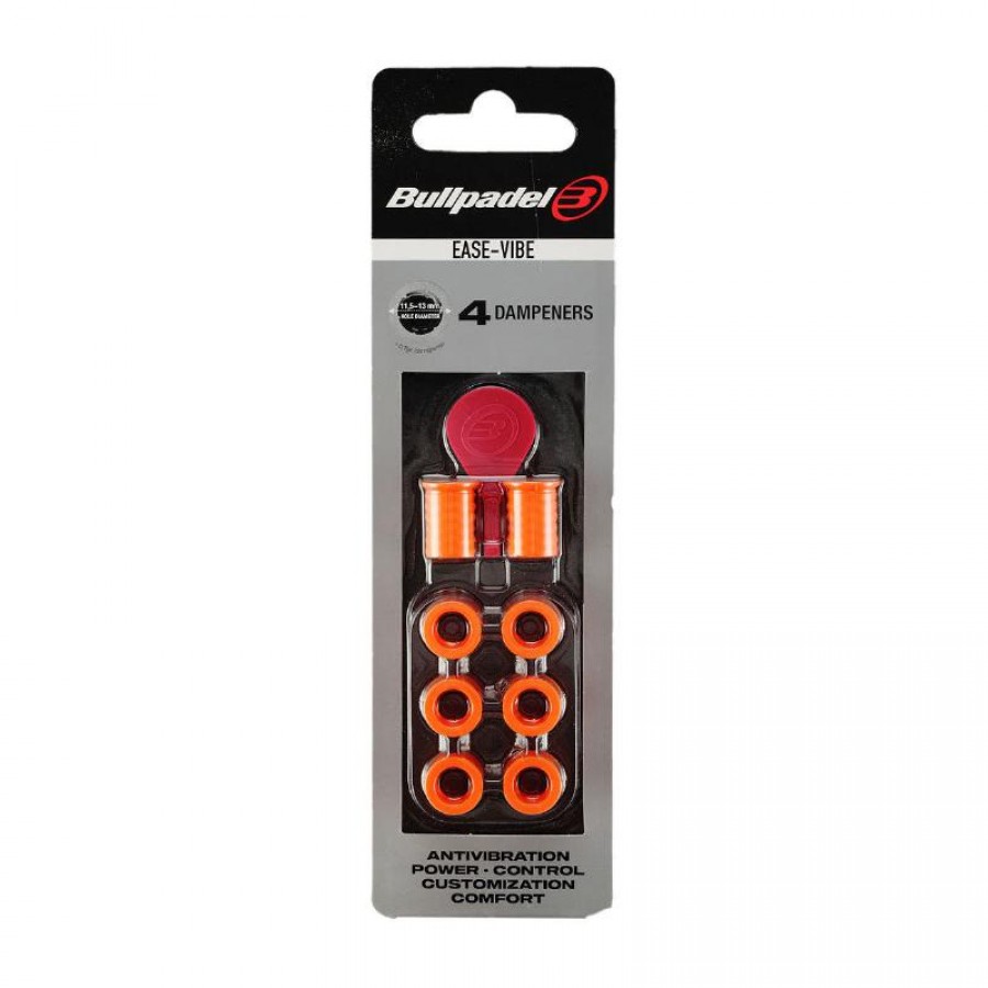 Antivibrador Bullpadel Ease Vibe Laranja