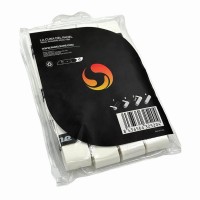 Blister Overgrips Sane Lisos Blanco 12 Unidades
