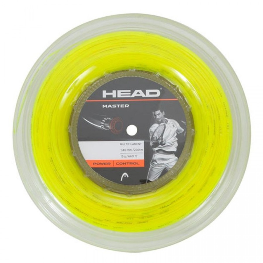 200m Head Master Bobine de corde 1.40mm Jaune
