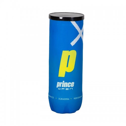 Bote de 3 Pelotas Prince Padel Open