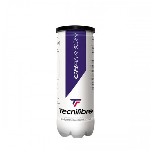 Frasco de 4 Bolas Campeãs Tecnifibre Frasco de 4 Bolas Campeãs Tecnifibre
