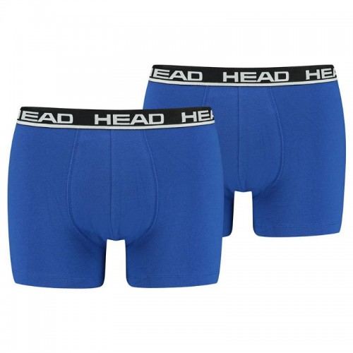 Cabeça Boxers Básica Azul Preto 2 Unidades Cabeça Boxers Básica Azul Preto 2 Unidades