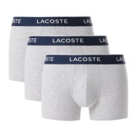 Boxer Lacoste Gris Vigore 3 Unités