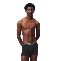 Boxer noir Lacoste 3 unités