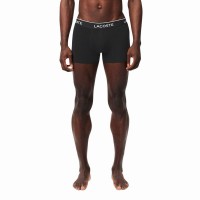Boxer noir Lacoste 3 unités
