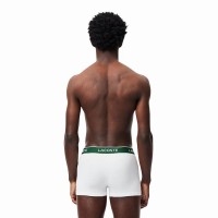 Boxer Lacoste Noir Blanc Gris Vigore 3 unités