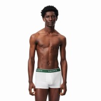 Boxer Lacoste Noir Blanc Gris Vigore 3 unités