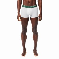 Boxer Lacoste Noir Blanc Gris Vigore 3 unités