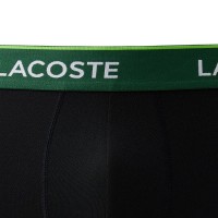 Lacoste Black Green Boxers 3 unità