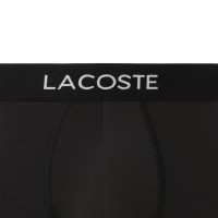 Boxer Lacoste Piqué Noir 3 Unités