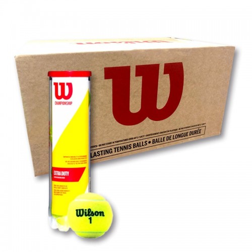 Gaveta 72 Bolas - 18 Barcos de 4 Unidades - Wilson Championship Extra Duty Gaveta 72 Bolas - 18 Barcos de 4 Unidades - Wilson Championship Extra Duty