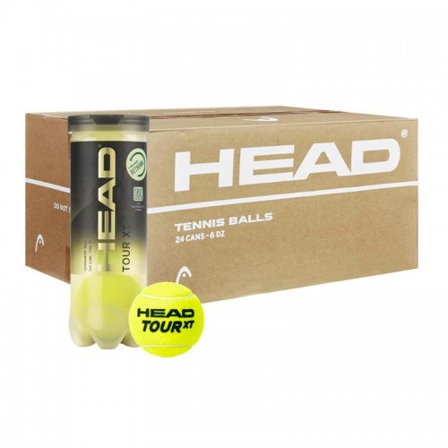 Cajon 72 Pelotas - 24 Botes de 3 uds - Head Tour XT Tenis Cajon 72 Pelotas - 24 Botes de 3 uds - Head Tour XT Tenis