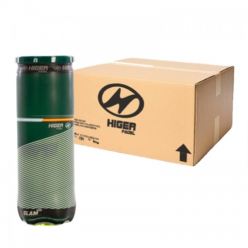 Cajon 72 Bolas - 24 Frascos de 3 unidades - Higer Padel Cajon 72 Bolas - 24 Frascos de 3 unidades - Higer Padel