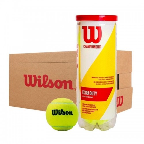 Cajon 72 Pelotas - 24 Botes de 3 uds - Wilson Championship Extra Duty Cajon 72 Pelotas - 24 Botes de 3 uds - Wilson Championship Extra Duty
