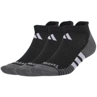 Adidas Meias Pretas Climacool Low Cut 3 Pares