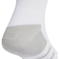 adidas Essentials Chaussettes mi-cou rembourrees Blanc Gris 3 paires