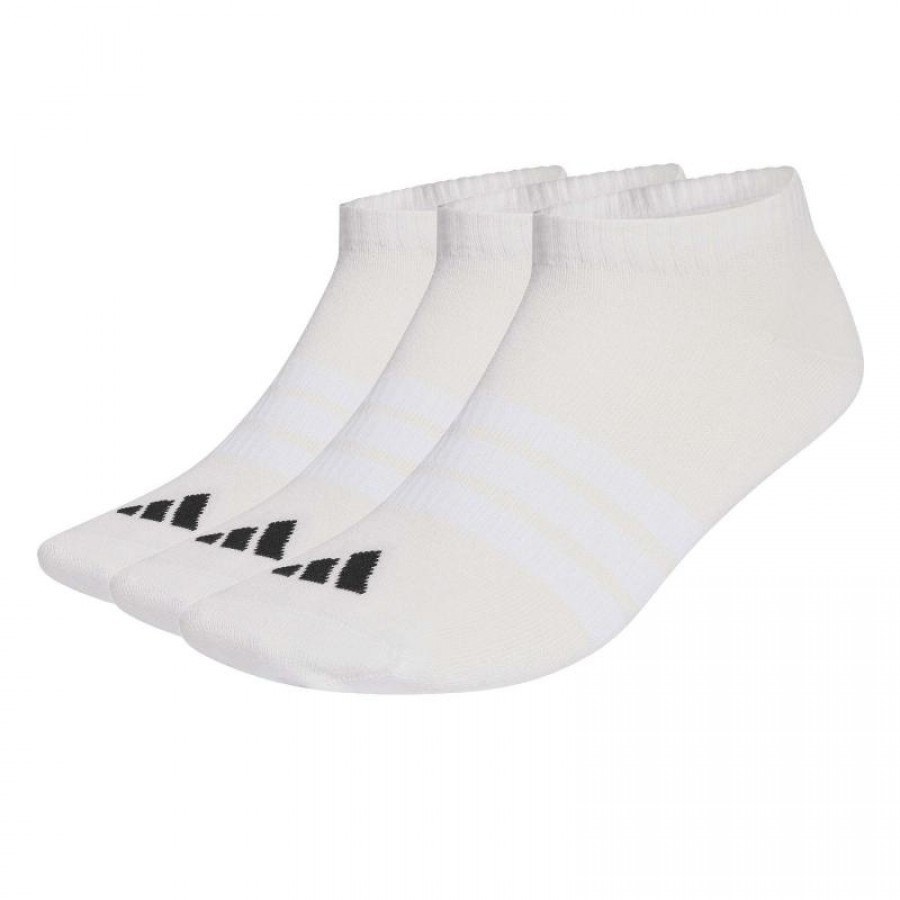 Calcetines Adidas Essentials Low Blanco 3 Pares