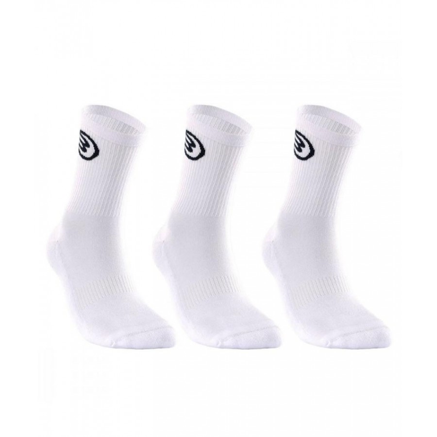 Meias Bullpadel BP252 3 Pares Branco