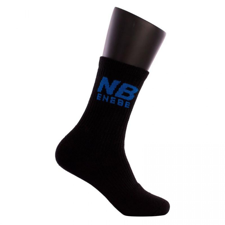 Calcetines Enebe Revolution Caña Media Negro Azul 1 Par