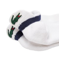Lacoste Sport Bas Cut Chaussettes Marine Blanc 1 Paire
