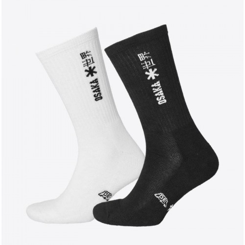 Osaka White Black Socks 2 Pares Osaka White Black Socks 2 Pares