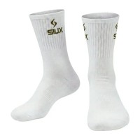 Siux Basic 26 Chaussettes à tige haute blanches 3 paires