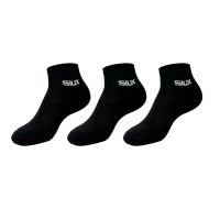 Siux Basic 26 Chaussettes Courtes Noires 3 paires
