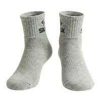 Siux Basic 26 Chaussettes grises mi-mollet, 3 paires