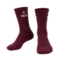 Siux Groove Chaussettes hautes Bordeaux Bleu ciel 2 paires