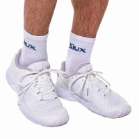 Siux Reveal Chaussettes Mi-mollet Blanc Turquoise 2 Paires