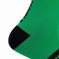 Calcetines Vibora Kait Caña Media Verde Negro 1 Par