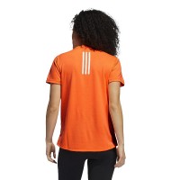 T-shirt femme Adidas Necessi orange fluorescent