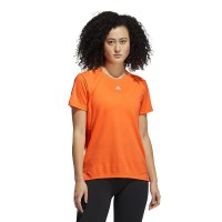 T-shirt femme Adidas Necessi orange fluorescent