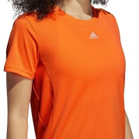 T-shirt femme Adidas Necessi orange fluorescent