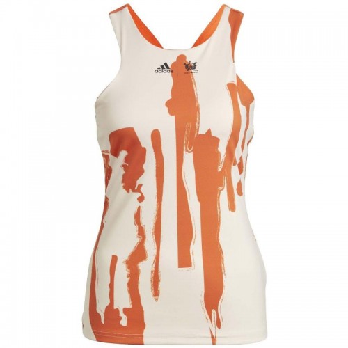 Camiseta Adidas New York Crudo Naranja Camiseta Adidas New York Crudo Naranja