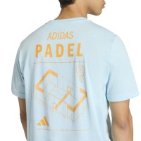 Camiseta Adidas Padel Graphic Sky Blue