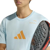 Camiseta Adidas Padel Graphic Sky Blue