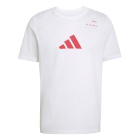 T-shirt blanc Adidas Padel Graphic