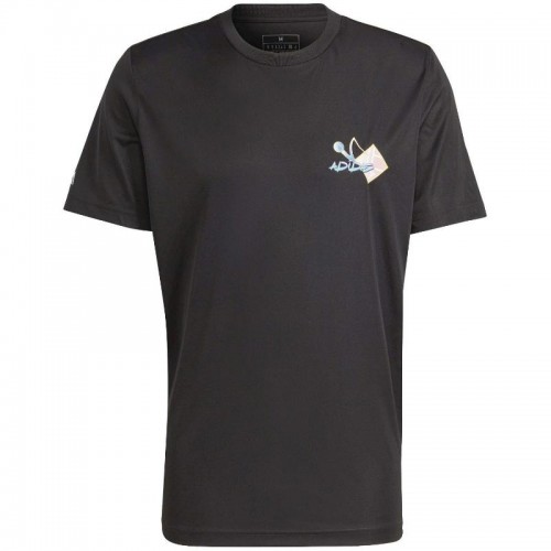 Camiseta Adidas Padel Preto Camiseta Adidas Padel Preto