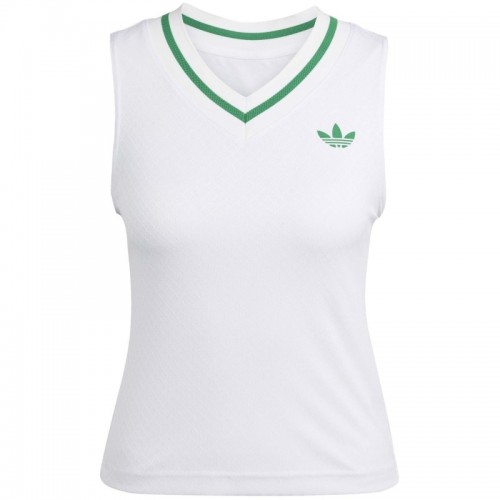 Camiseta Regata Adidas Original London White para Mulheres Camiseta Regata Adidas Original London White para Mulheres
