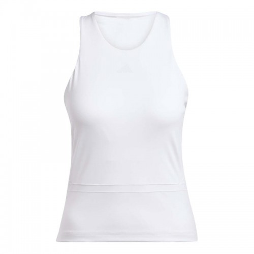Camiseta Adidas Y-Tank Midi Blanco Mujer Camiseta Adidas Y-Tank Midi Blanco Mujer