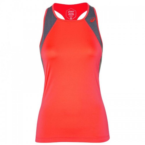 Camiseta Asics Club Flash Coral Camiseta Asics Club Flash Coral
