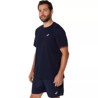 Asics Core SS Top T-Shirt Bleu Nuit