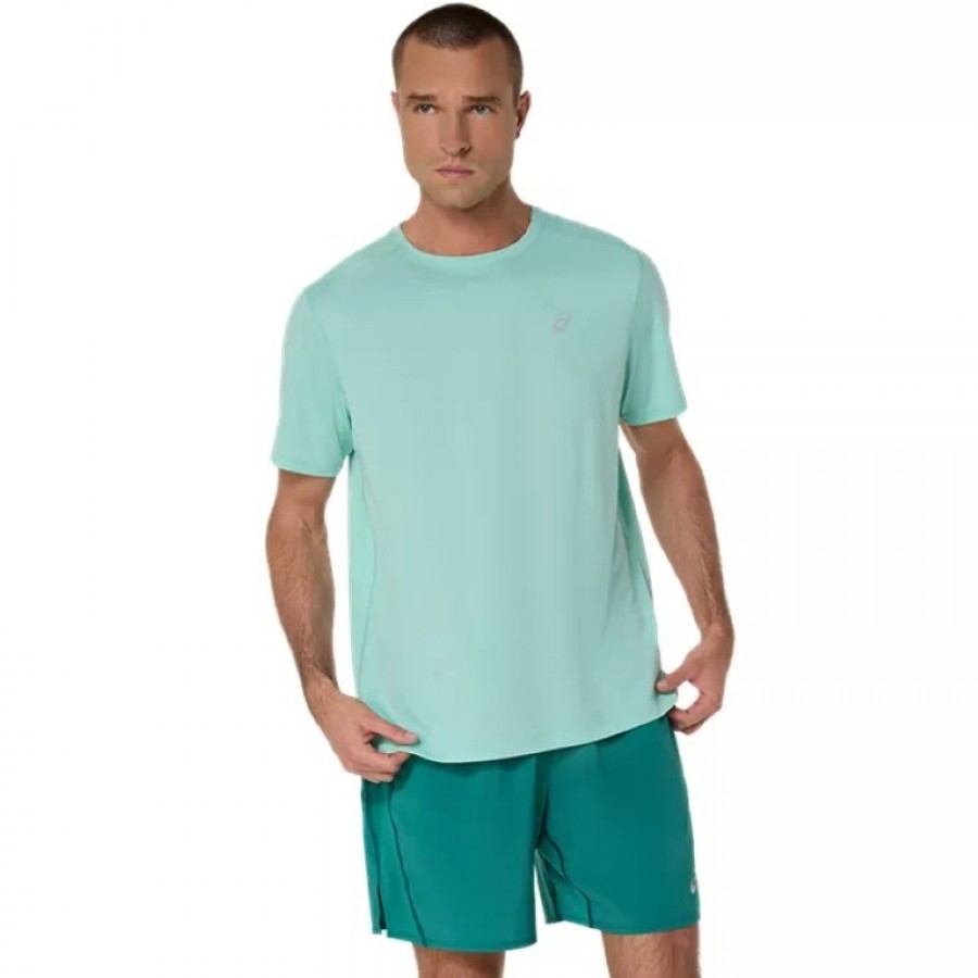 Asics Core SS Top T-Shirt Vert Clair
