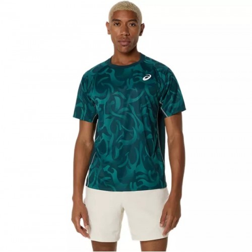 Camiseta Asics Game SS Top Green Saxon Camiseta Asics Game SS Top Green Saxon