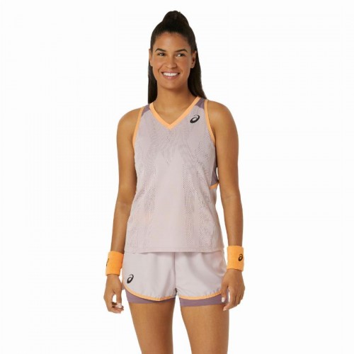 Camiseta Asics Match Pink para Mulheres Camiseta Asics Match Pink para Mulheres