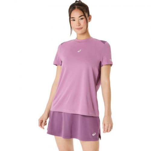 Camiseta Feminina Asics Padel Court Ube Camiseta Feminina Asics Padel Court Ube